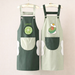 Fruit Print Waterproof PVC Kitchen Apron