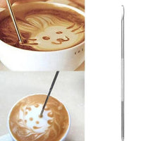 Stainless Steel Coffee Latte Art Pen