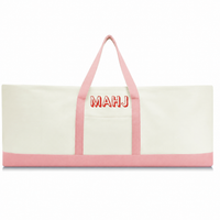 Large Canvas Mahjong Carrying Bag