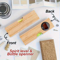 Bamboo Bottle Opener Wooden Handheld Opener