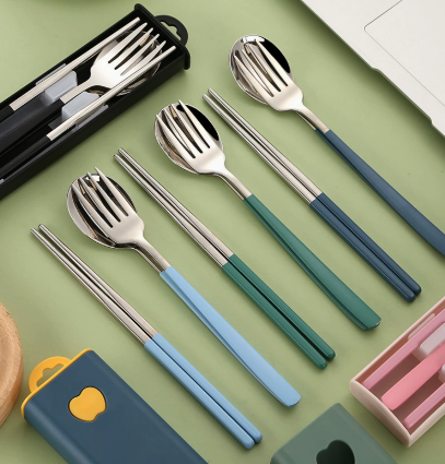 304 Stainless Steel Portable Cutlery Set