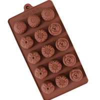 12 Cavity Silicone Chocolate Mold
