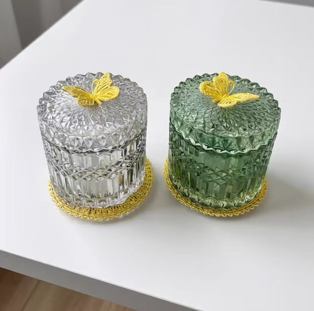 Glass Storage Jar Airtight Candy Container