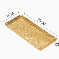 Rectangular Stainless Steel Serving Tray