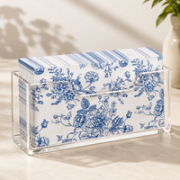 Clear Acrylic Napkin Holder – Modern Countertop Tissue Organizer