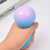 Color-Changing Stress Relief Ball TPR Soft Squeeze Ball EVA Filled Decompression Toy
