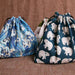 Cotton Linen Lunch Bag Storage Tote