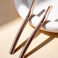 Makeup Artist Professional Anti-Cut Eyebrow Razor Precision Facial Hair Removal Tool Premium Beauty Grooming Instrument