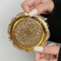 Stainless Steel Vintage Style Round Coaster