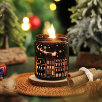 LED Light Scented Soy Candle