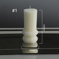 Sculptural Scented Candles, Soy Blend