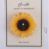 Sunflower Floral Scented Candle, Soy Blend