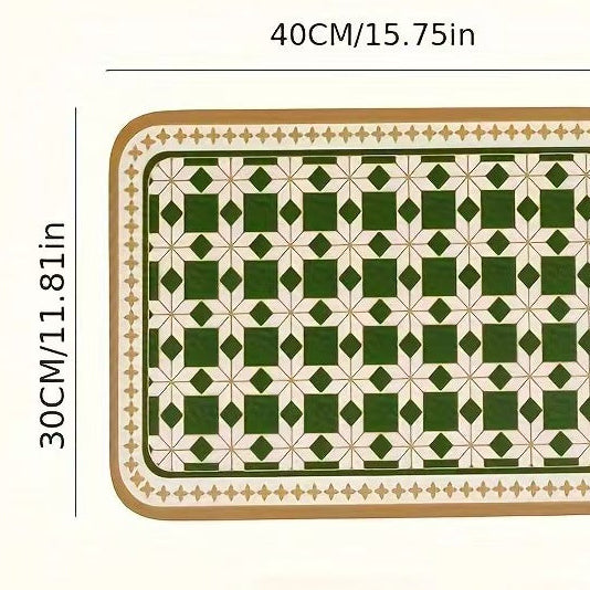 Leather Placemat Waterproof Heat Resistant Table Mat