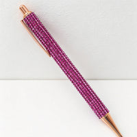 Bling Bling Rhinestone Retractable Ballpoint Pen – Luxury Metal Gift Pen for Office, School & Wedding