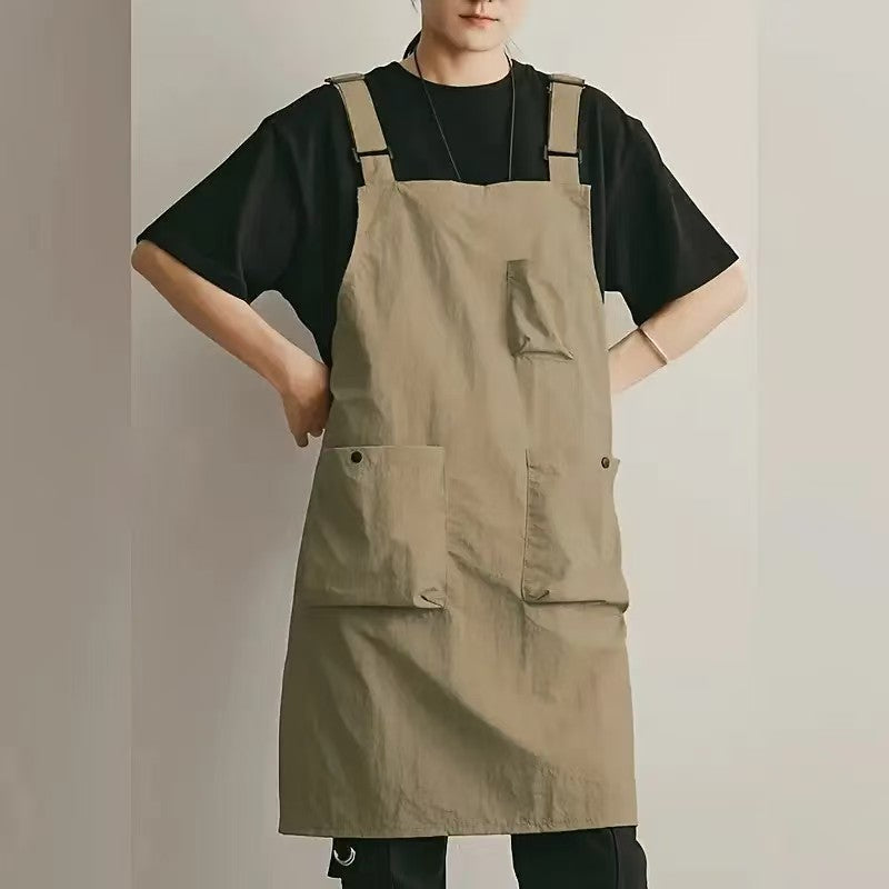 Utility Bib Apron Water Resistant Work Apron