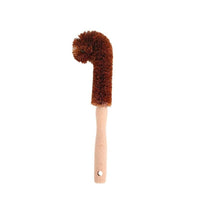 Coconut Fiber Bottle and Glass Brush