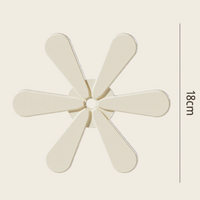 Flower Shaped Silicone Coaster Heat Resistant Non Slip Cup Mat