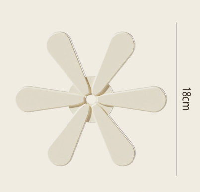 Flower Shaped Silicone Coaster Heat Resistant Non Slip Cup Mat