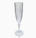 Vintage Crystal Style Champagne Flute Glass