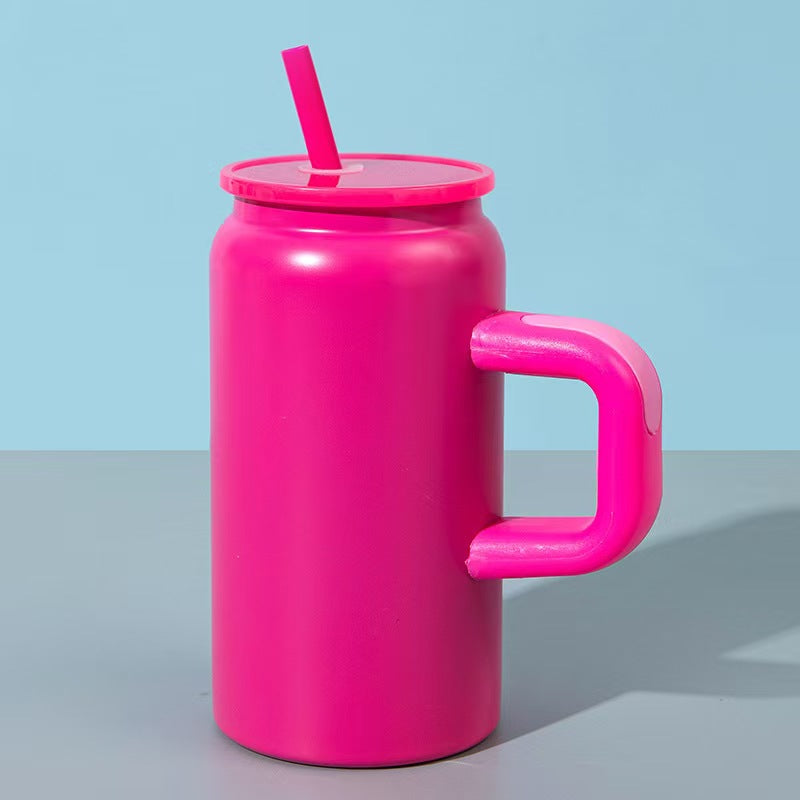 16oz Mini Mason Insulated Mug with Handle