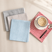 Check Cotton Napkin, Square Table Linen Placemat & Dinner Napkin