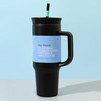 40oz Insulated Tumbler with Straw