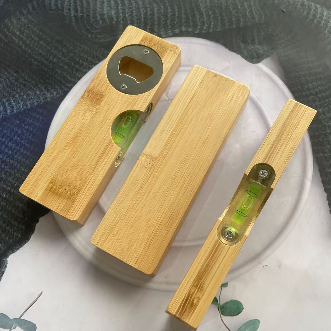 Bamboo Bottle Opener Wooden Handheld Opener