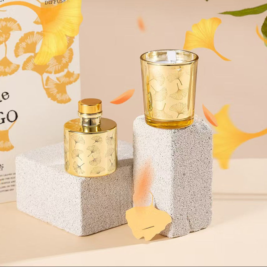 Mid Autumn Festival Scented Candle and Diffuser Gift Set