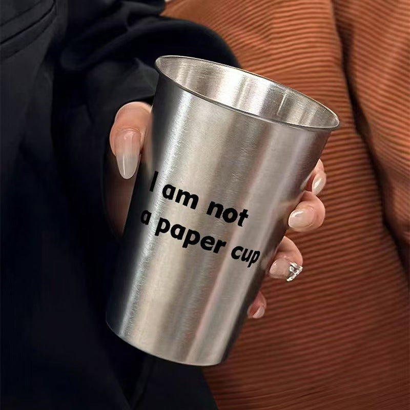 350ml Stainless Steel Single Wall Mug