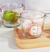 Glass Measuring Cup with Measurement Markings