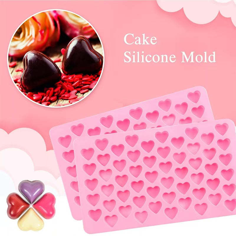 Heart Shape Silicone Chocolate Mold