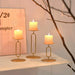 Romantic Decorative Candleholder, Iron Craft