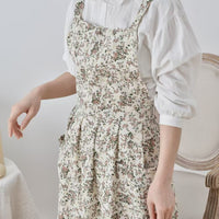 Adjustable Cotton Printed Kitchen Apron