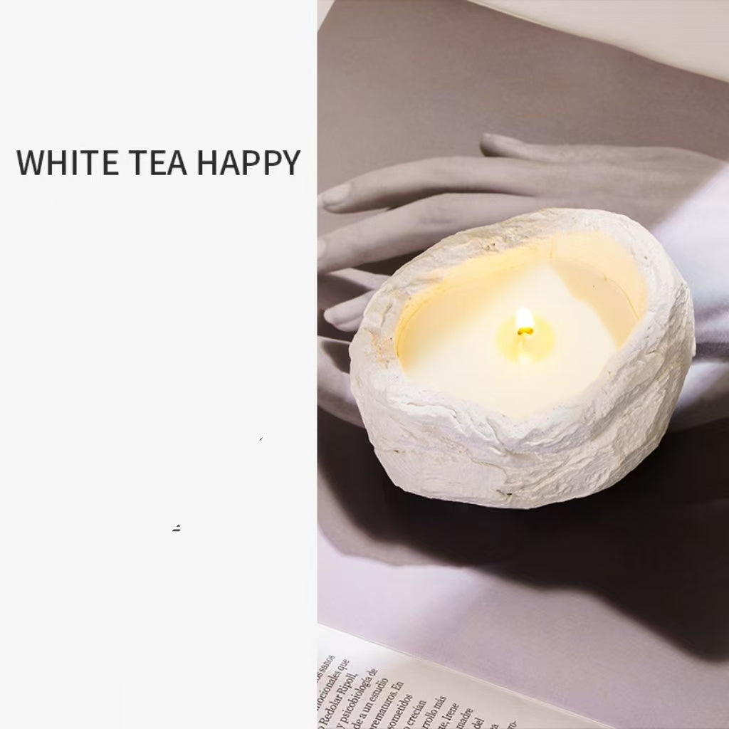 Bird Nest Plaster Cup Scented Candle