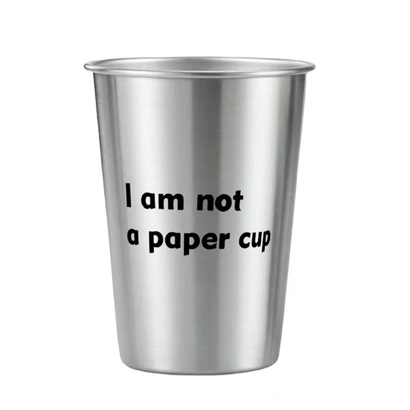 350ml Stainless Steel Single Wall Mug