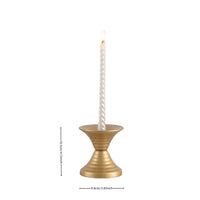 Twisted Thread Candleholder Birthday Party Decor, Heavy Duty Exquisite Iron Ornament