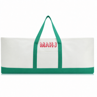 Large Canvas Mahjong Carrying Bag