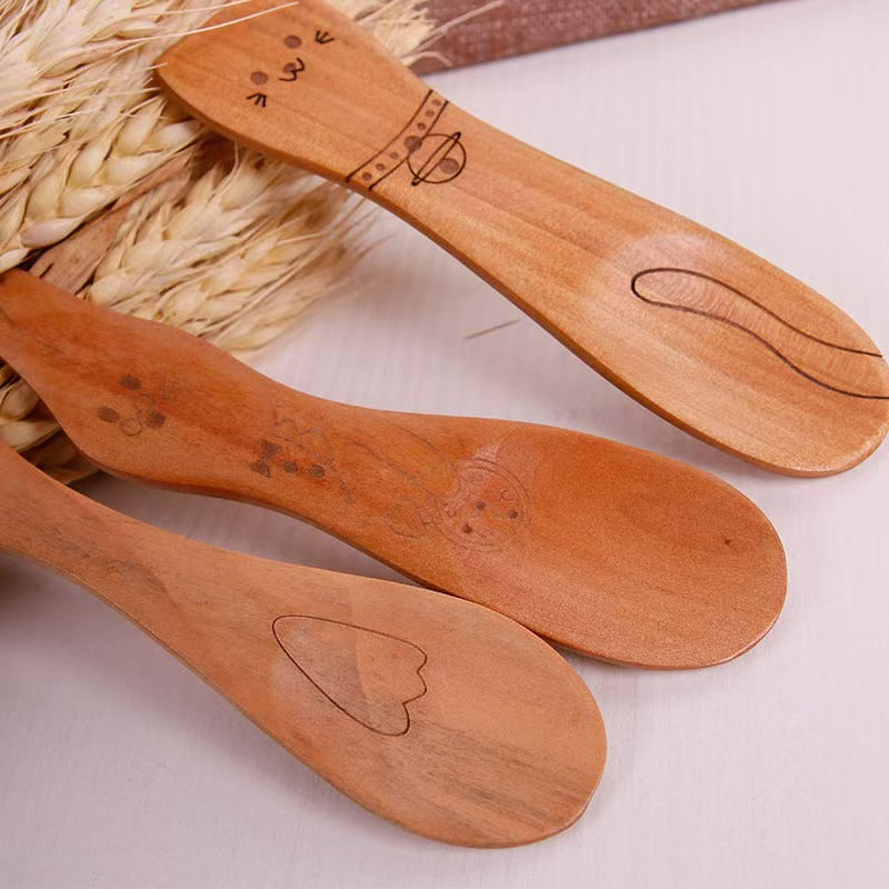 Wooden Animal Shape Spoon Mini Serving Spoon