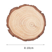 Pine Wood Candle Coaster