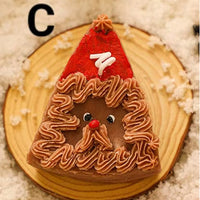 Creative Handmade Christmas Floral Scented Candle