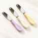 Ceramic Handle Spreader Knife – Stainless Steel Butter and Cheese Knife
