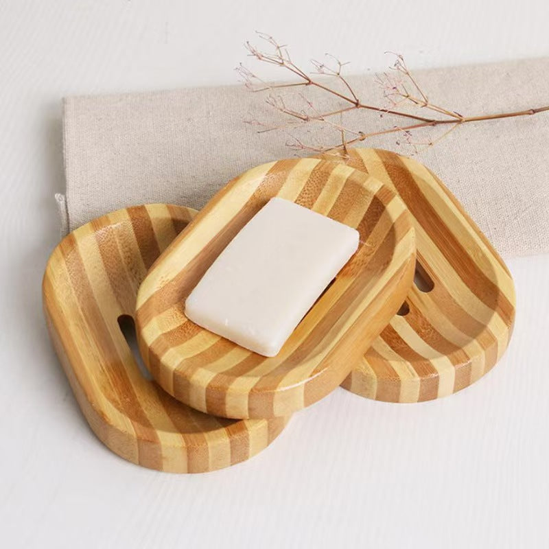 Vintage Bamboo Soap Dish Holder