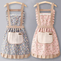 Floral Princess Cotton Kitchen Apron