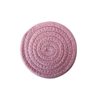 Japanese Cotton Rope Placemat, Round Oval Trivet and Coaster