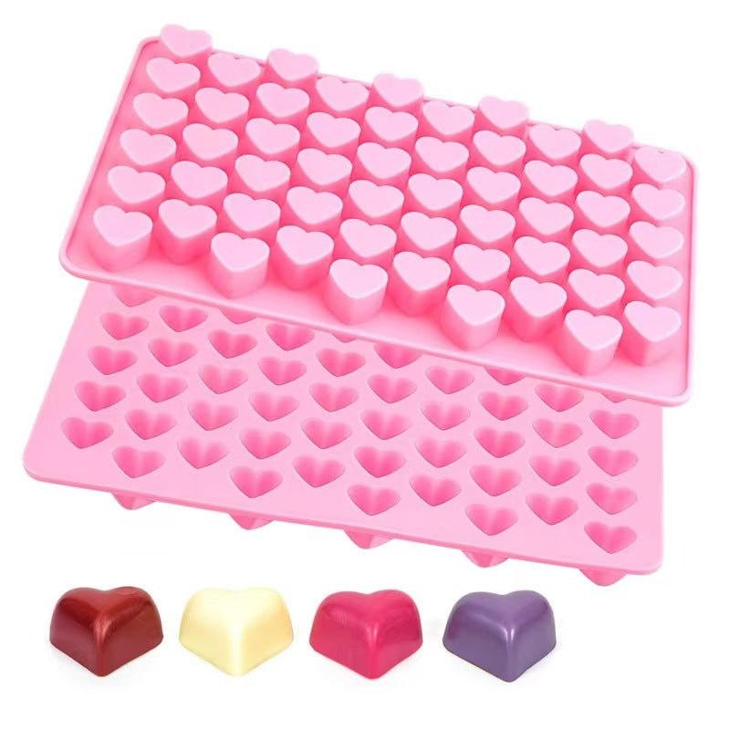 Heart Shape Silicone Chocolate Mold