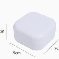 Bamboo Fiber Soap Box with Lid Portable Bar Soap Container Travel Soap Case