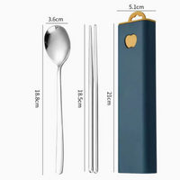 304 Stainless Steel Portable Cutlery Set