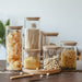 Glass Storage Jar with Bamboo Lid