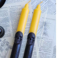 Skeleton Taper Candles, Soy Blend – Set of 2