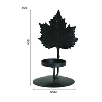 Creative Aromatherapy Candleholder, Maple Leaf Butterfly Multi Shape Iron Decor